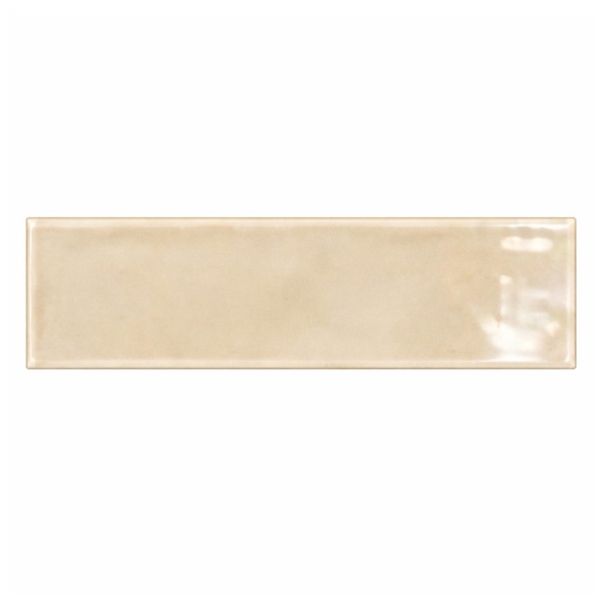 Ecoceramic Harlequin Wandtegel 7x28cm Cream